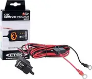 CTEK INDICATOR PANEL 3.3M, Panel Mounted LED Indicator showing Battery Charge Status Indicating When It's Time to Charge, for All 12V Lead-Acid Batteries, for Cars, Motorcycles & Other Vehicles