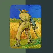 All-New Kindle (2022 Release) | The lightest and Most Compact Kindle, Now with a 6", 300 ppi high-Resolution Display and Double The Storage,Kindle case/Van Gogh Classic Art Wheat Field,Color,Kindle