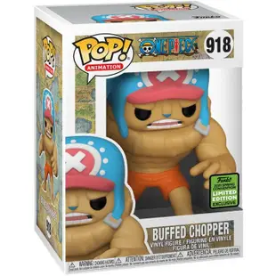 FUNKO POP 918 POP動畫系列 航海王 喬巴 2021 ECCC BUFFED CHOPPER 海賊王