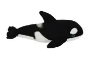 Plush Orca, Killer Whale Toy, Realistic Stuffed Orca Whale, 10 or 17 Inches
