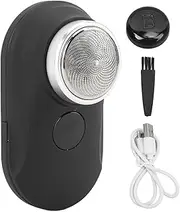 Electric Beard Trimmer, Pocket Size Electric Shaver with LED Power Display, Travel Electric Shaver for Men Travel, Car, Home Use