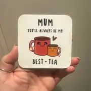 Drinks Square Set For Cups Home Funny Set For Bird Lover Friends Bar