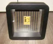 ID Impluse Designs Black Wooden Shadow Box Style Frame - 4x4 - 06FW337