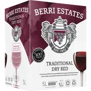 Berri Estates Cask Wine Traditional Dry Red 5l