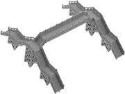 DIY Miniature Footbridge Model Creative Building Kit for Railway Layouts Sand Table Decor Compact Design for Home Office Enhance Scenic Value with Detailed Craftsmanship