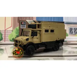 🔅里氏模型車 限時特價 1/64 拓意 賓士 烏尼莫克 Mercedes Benz Unimog 露營車 超高質感