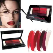 Maybelline Palette Color Drama Contour Lipstick Crimson Vixen Red Rose