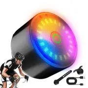 Rear Bikes Light Auto Sensor Smart Rear Light Rechargable Bright