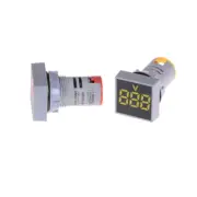 22MM AC12-500V Voltmeter Square Panel LED Digital Voltage Meter Indicator Li MB
