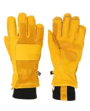 XTM Hardman Leather Gloves - Yellow - L