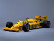 Cars 1987 lotus 99t formula one race racing f Desk Mat Stitched