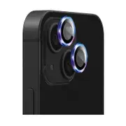EFM Camera Lens Protector for iPhone 15 / 15 Plus - Rainbow