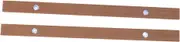 HAMPPLIES DIY Wooden Magnetic Poster Hanger Frame for Artwork and Pictures Brown Rod for No Damage Changeable Design
