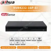 Dahua 4K 32CH 16PoE 2HDDs H.265+ WizSense Network Video Recorder NVR4232-16P-EI