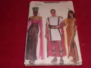 BUTTERICK #3587 / #P447-ADULT CESAR-CLEOPATRA-EGYPTIAN QUEEN PATTERN XS-XL FF