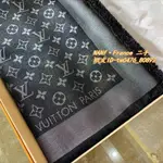 精品二手 LV 路易威登 經典 多色爆款披肩 圍巾 絲巾 M71376 MONOGRAM DENIM百搭多色 近