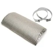 Design Engineering 10255 Stainless Steel Pipe Shield - 6" x 12"