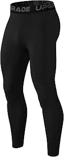 [Queerier] Compression Pants Men Workout Athletic Leggings Running Tights Quick Dry Basketball Football Thermal Pant Base Layer