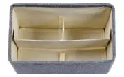 2x Intbag fabric folding multifunctional desktop storage box