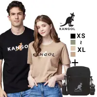 在飛比找蝦皮商城優惠-KANGOL袋鼠 獨家款 跨字袋鼠印花短T 圓領 T恤 短袖