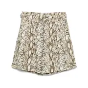 [Isabel Marant] Isabel Marant Felize Shorts 34 FR NEUTRALS