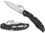 SPYDERCO Byrd Cara Cara 2 Emerson Opener 3.75" Satin Plain Blade BY03PBK2W L@@k