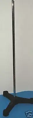 Lab Cast Iron Base Support Stand Chemistry Biology New