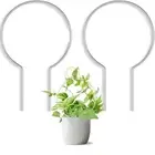 2PC Plant Support Frame with Unique Acrylic Design for Climbing Plants