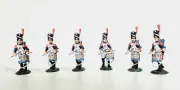 Frontline Figures F.G.B.5 French, Imperial Guard and Hand Painted Metal - NIB#48
