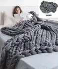 Arm Knitting Yarn Chunky Wool Super Soft Bulky Roving Crocheting Accessories