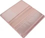 [BESPORTBLE] Pu Passport Wallet for Women Chic and Functional Card Holder Passport Cover Passport Holder Ticket Storage Holder Document Organizer