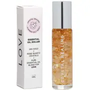 LOVE Essential Oil Roller Rose Quartz 24K Gold - 10ML