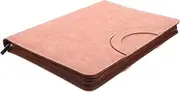 HOODANCOS Versatile A4 Document Case with Zipper Pu Material for Birth Certificate Property Deed Marriage Certificate Travel
