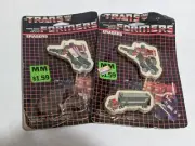 Vintage 1985 Hasbro Spindex Transformers Erasers Megatron Decepticon 1 Unopened