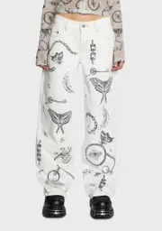 [Milk It] Occult Relaxed Jeans