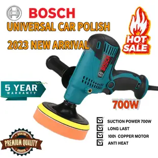 Bosch 多功能 700W 電動汽車拋光機 125mm 打蠟機緩衝砂光機打蠟拋光 Mesin Polish Keret