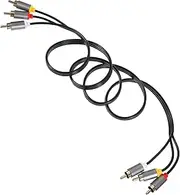 Angoily Audio Line Speaker Wire Speaker Cord Wire Speakers Wire Stereo Cable Amplifiers Cable Stereo Subwoofer Cable Audio Cable for Theater Amplifier Cable for Speaker Copper Core