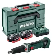 Metabo GA18LTXMB55K - 18V Die Grinder Kit (2 x 5.5Ah)