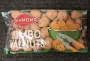 Diamond of California 1 lbs. Raw in Shell Jumbo Walnuts