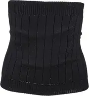 GANAZONO Wool Kidney Protection Belt Unisex Elastic Waist Support for Winter Warmth Breathable Cozy Abdominal Protector for Sports Outdoor Activities Reduces Fatigue Relieves Black