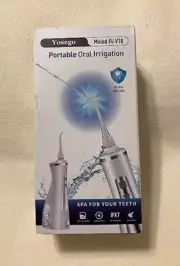 Yosego Cordless Oral Irrigator Portable Dental Water Flosser Rechargeable NIB