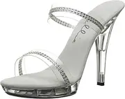 [Ellie Shoes] Womens M-Loretta M-Loretta Transparent Size: