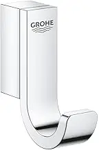 GROHE 41039000 Selection Robe Hook, Starlight Chrome
