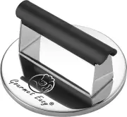 840G Smash Burger Press Stainless Steel, Burger Smasher for Griddle Heat