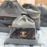 【HOT READY STOCK】包包防塵袋抽繩束口玩具收納收納袋衣物雜物皮包整理防潮袋透明袋#5FX