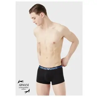 Yisz World Emporio Armani 3-PACK Trunk 亞曼尼低腰四角褲_混色腰帶三件組