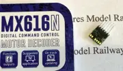 Zimo MX616N Micro DCC 6 Pin Plug-In Decoder Smallest Ever Full Functionality