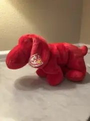 Ty Large Plush Beanie Buddy - Rover the Red Dog (1998)- Mint Condition