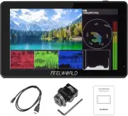 FEELWORLD LUT5 5.5 Inch 3000Nits Ultra Bright DSLR Camera Field Monitor Auto Dim