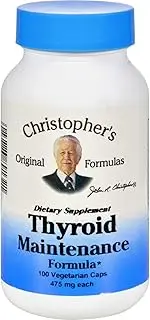 Dr. Christopher's Formulas Thyroid Maintenance Frmla, 100 Vcap